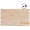 Pöytälevyt Gemona 80x47x1,7cm (3 kpl suorakaide mänty)