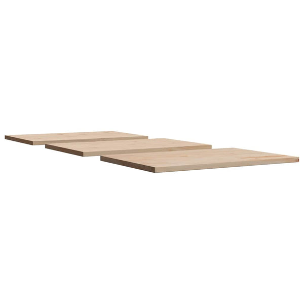 Pöytälevyt Gemona 80x47x1,7cm (3 kpl suorakaide mänty)