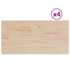 Pöytälevyt Gemona 90x45x1,7cm (4 kpl suorakaide mänty)