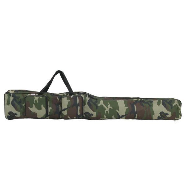 Vihreä maastokuvioinen vapalaukku 150 cm Oxford-kangasta
