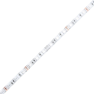 sohvapöytä Infinity LED-valoilla musta 90x50x50 cm