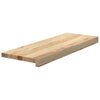 Askelmat 4 kpl Käsittelemätön 70x25x2 cm massiivipuutammea