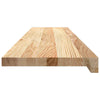 Askelmat 4 kpl käsittelemätön 110x30x2 cm täysi tammi
