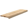 Askelmat 8 kpl käsittelemätön 90x25x2 cm täysi tammi