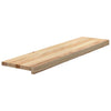 Askelmat 8 kpl käsittelemätön 100x25x2 cm täysi tammi