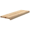Askelmat 12 kpl käsittelemätön 80x25x2 cm täysi tammi