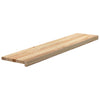 Askelmat 12 kpl käsittelemätön 120x30x2 cm täysi tammi