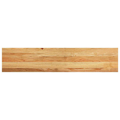 Askelmat 4 kpl vaaleanruskea 120x25x2 cm täysi tammi
