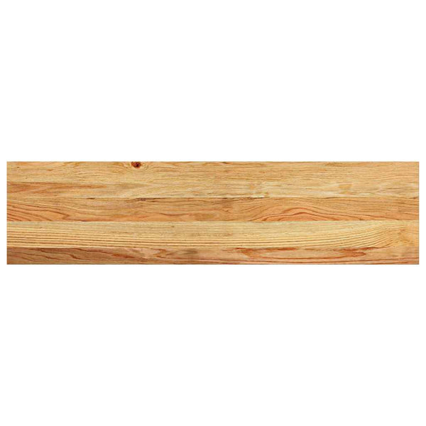 Askelmat 4 kpl vaaleanruskea 100x30x2 cm täysi tammi
