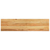 Askelmat 8 kpl vaaleanruskea 100x25x2 cm täysi tammi