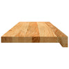 Askelmat 8 kpl vaaleanruskea 80x30x2 cm täysi tammi