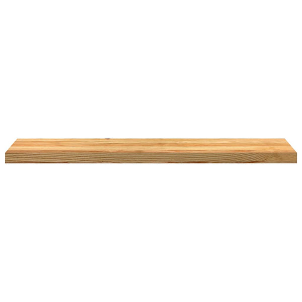 Askelmat 8 kpl vaaleanruskea 110x30x2 cm täysi tammi