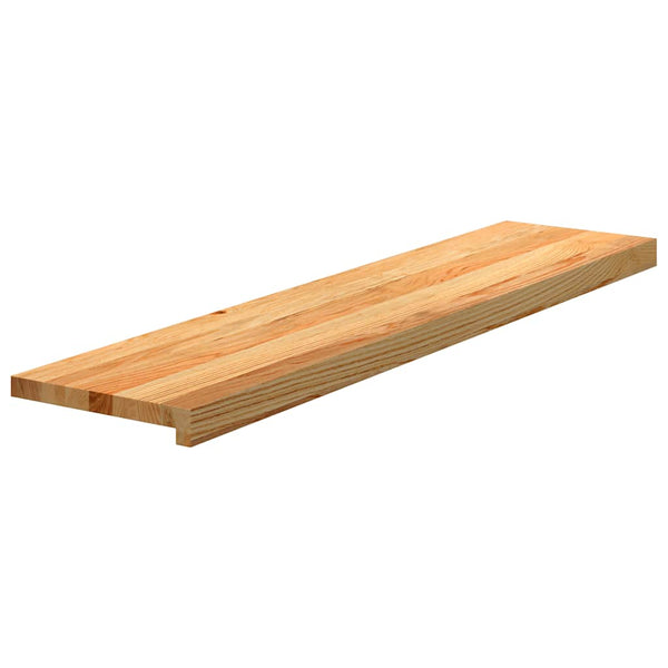 Askelmat 20 kpl vaaleanruskea 110x25x2 cm täysi tammi