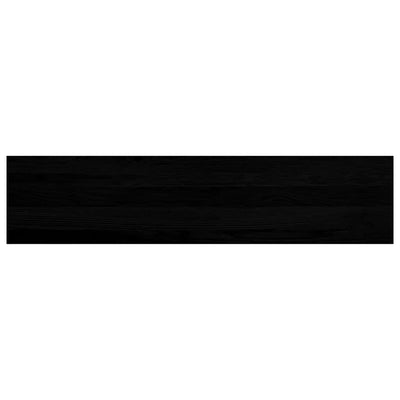 Askelmat 4 kpl tummanruskea 110x25x2 cm täysi tammi