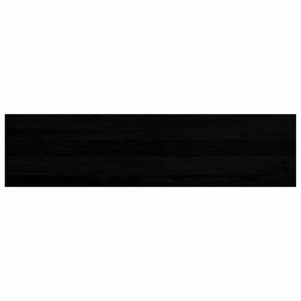 Askelmat 4 kpl ruskeanmusta 100x30x2 cm täysi tammi