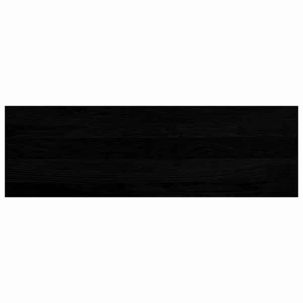 Askelmat 8 kpl ruskeanmusta 80x25x2 cm täysi tammi
