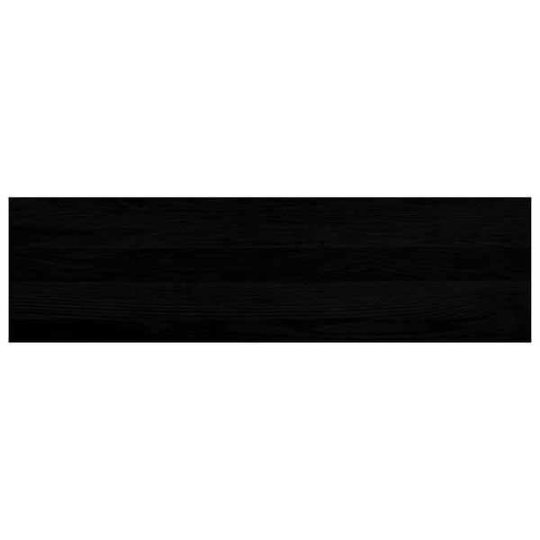 Askelmat 8 kpl ruskeanmusta 90x25x2 cm täysi tammi