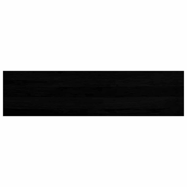 Askelmat 8 kpl ruskeanmusta 100x25x2 cm täysi tammi