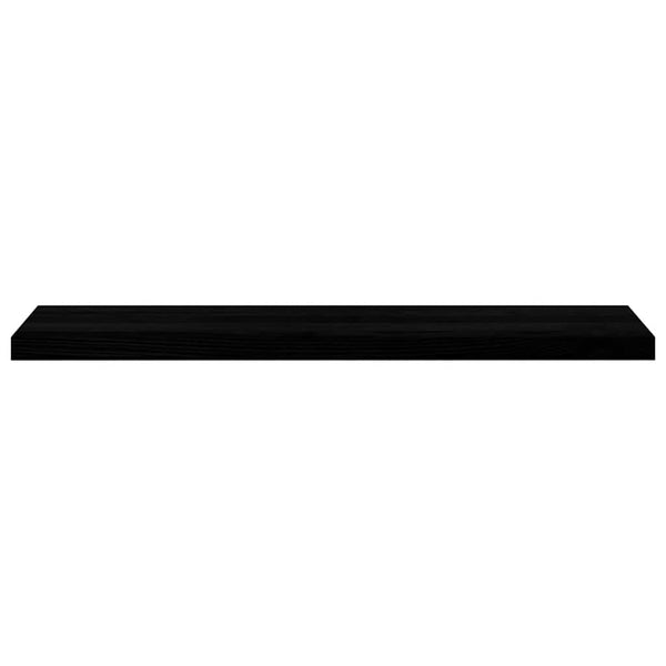 Askelmat 8 kpl ruskeanmusta 110x25x2 cm täysi tammi