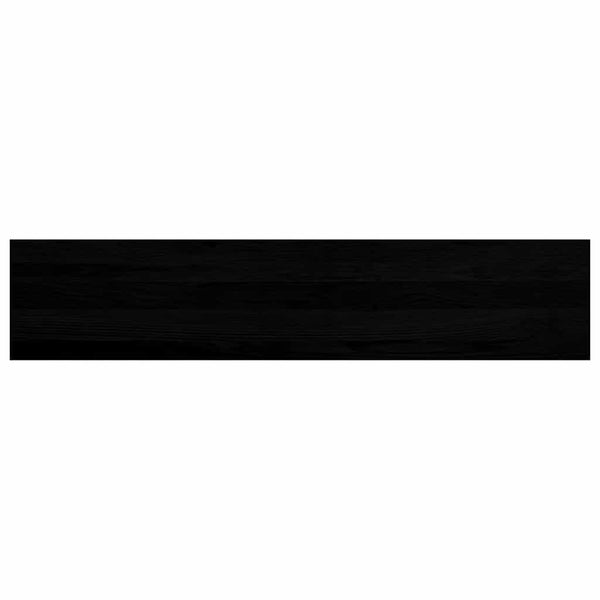 Askelmat 8 kpl ruskeanmusta 120x25x2 cm täysi tammi