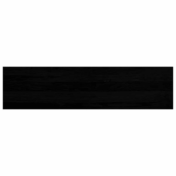 Askelmat 8 kpl ruskeanmusta 100x30x2 cm täysi tammi