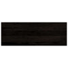 Askelmat 12 kpl ruskeanmusta 70x25x2 cm täysi tammi