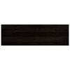 Askelmat 12 kpl ruskeanmusta 80x25x2 cm täysi tammi