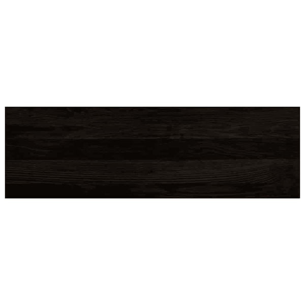 Askelmat 12 kpl ruskeanmusta 80x25x2 cm täysi tammi