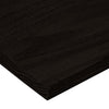 Askelmat 12 kpl ruskeanmusta 90x25x2 cm täysi tammi