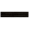 Askelmat 12 kpl ruskeanmusta 120x25x2 cm täysi tammi