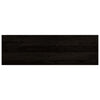Askelmat 12 kpl ruskeanmusta 80x30x2 cm täysi tammi