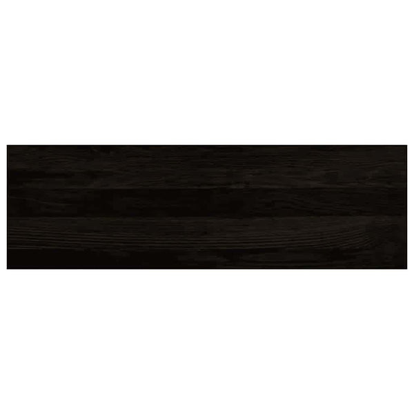 Askelmat 12 kpl ruskeanmusta 80x30x2 cm täysi tammi