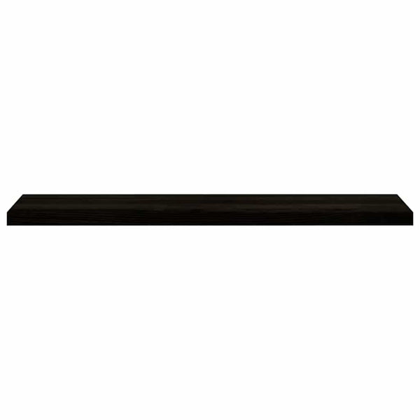 Askelmat 12 kpl ruskeanmusta 120x30x2 cm täysi tammi