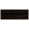 Askelmat 16 kpl ruskeanmusta 70x25x2 cm täysi tammi