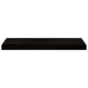 Askelmat 16 kpl ruskeanmusta 70x25x2 cm täysi tammi