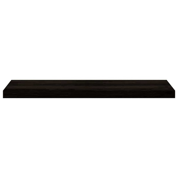 Askelmat 16 kpl ruskeanmusta 90x25x2 cm täysi tammi