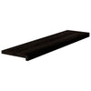 Askelmat 16 kpl ruskeanmusta 100x25x2 cm täysi tammi