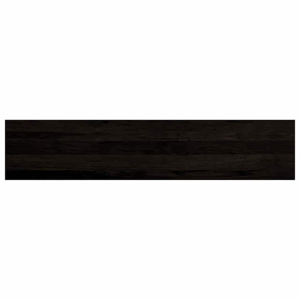 Askelmat 16 kpl ruskeanmusta 120x25x2 cm täysi tammi