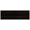 Askelmat 16 kpl ruskeanmusta 80x30x2 cm täysi tammi
