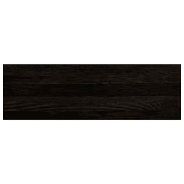 Askelmat 16 kpl ruskeanmusta 80x30x2 cm täysi tammi