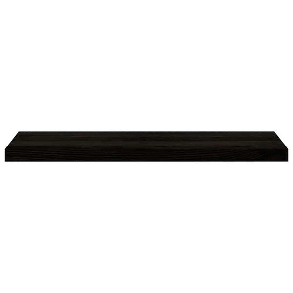 Askelmat 16 kpl ruskeanmusta 90x30x2 cm täysi tammi