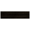 Askelmat 16 kpl ruskeanmusta 100x30x2 cm täysi tammi