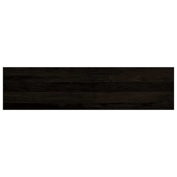 Askelmat 16 kpl ruskeanmusta 100x30x2 cm täysi tammi