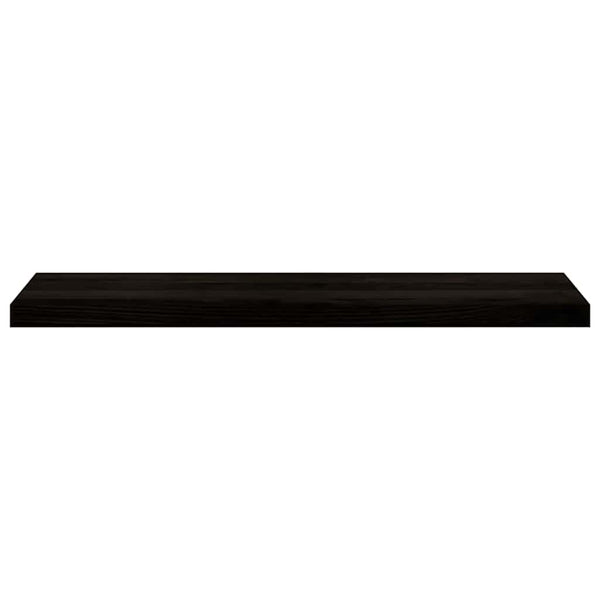 Askelmat 16 kpl ruskeanmusta 100x30x2 cm täysi tammi
