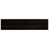 Askelmat 16 kpl ruskeanmusta 110x30x2 cm täysi tammi