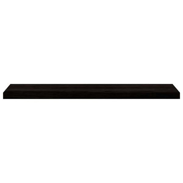 Askelmat 16 kpl ruskeanmusta 110x30x2 cm täysi tammi