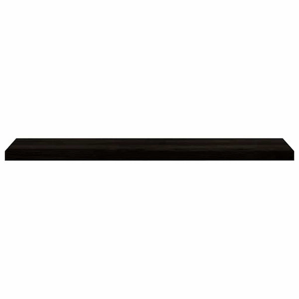 Askelmat 16 kpl ruskeanmusta 120x30x2 cm täysi tammi
