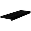 Askelmat 20 kpl ruskeanmusta 70x25x2 cm täysi tammi