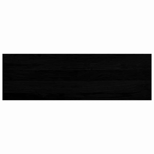 Askelmat 20 kpl ruskeanmusta 80x25x2 cm täysi tammi