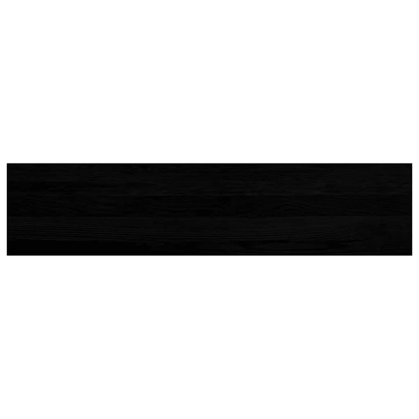 Askelmat 20 kpl ruskeanmusta 110x30x2 cm täysi tammi
